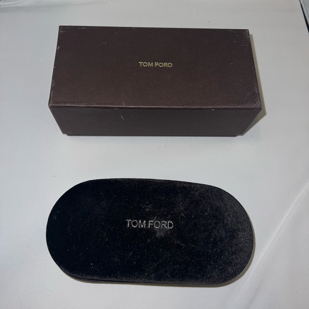 AUTHENTIC TOM FORD Velvet Sunglasses Case W/ Box